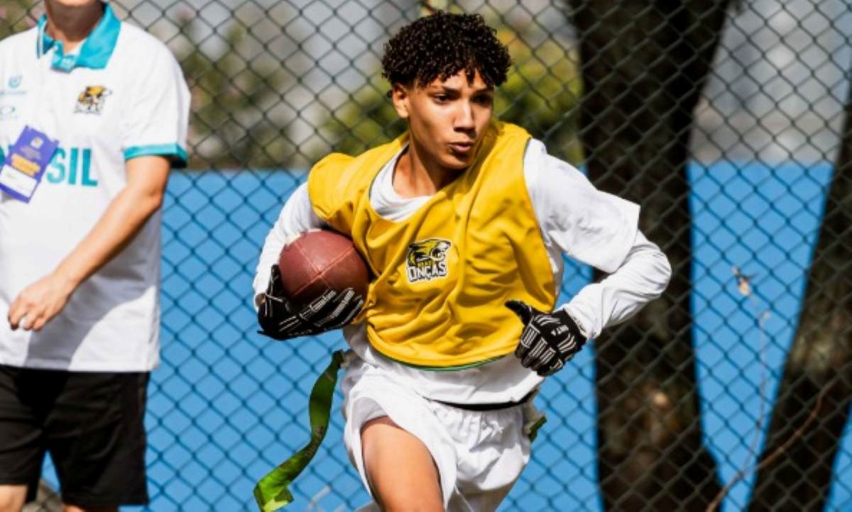 Brazil U-15 Flag Football Team Holds Training Camp in São Paulo for National Selection
