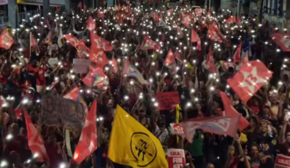 Manifestação em Feira de Santana