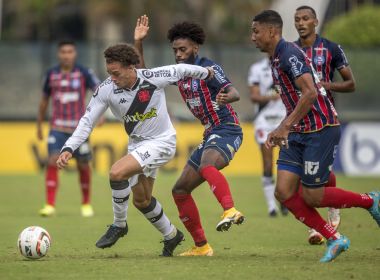 Em São Januário, Bahia perde por 1 a 0 para o Vasco