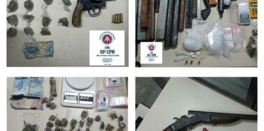 PM apreende cinco armas de fogo em menos de 48h em Feira de Santana