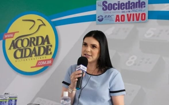 ‘Estamos juntos nessa eleição’, diz Dayane Pimentel sobre relacionamento com Colbert Martins