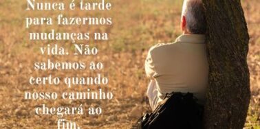 Nunca é tarde para aprender