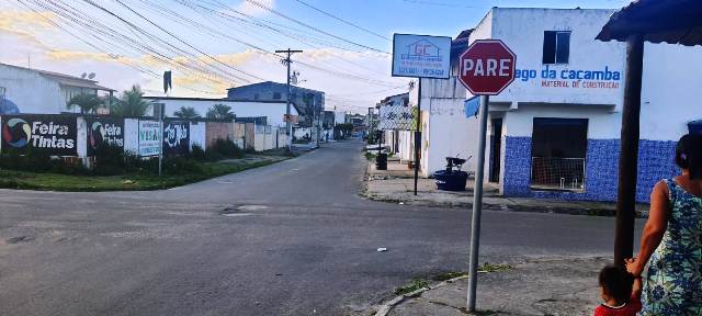 cruzamento no bairro queimadinha rua concórdia