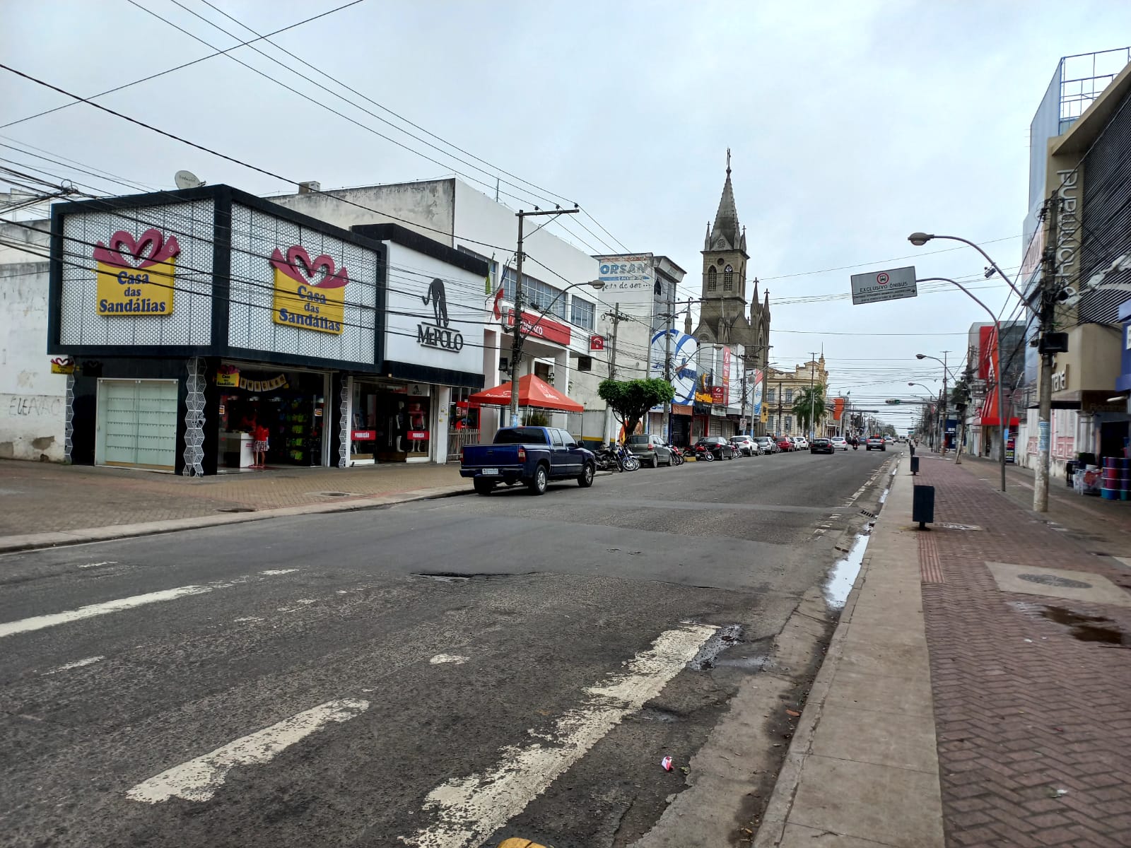 comércio de Feira de Santana sem movimento