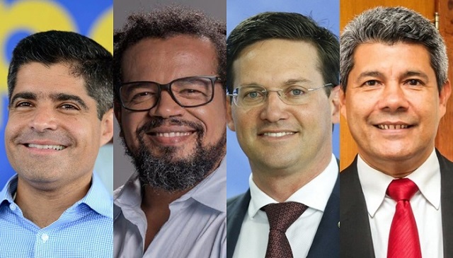 Foto: Candidatos ao governo da Bahia