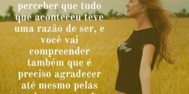 Agradeça pela sua vida
