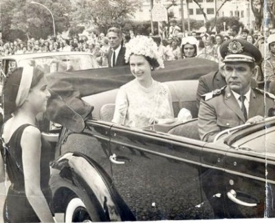 Rainha Elizabeth II em Salvador