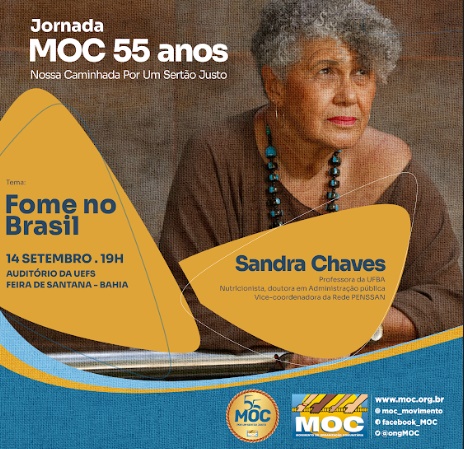 MOC celebrará 55 anos com show de Canindé, palestra e feira agrícola