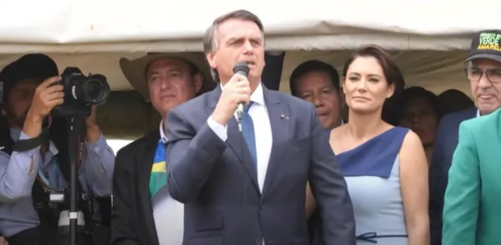 bolsonaro discursando no 7 de setembro