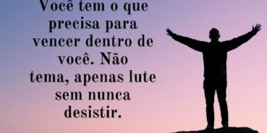 Mensagem de reflexão
