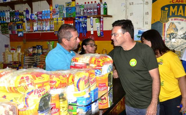 Visita de João Roma a Feira