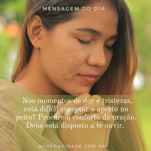 O Conforto da oração! O Conforto da oração!