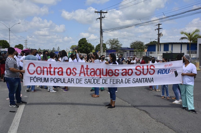 Manifestação da enfermagem pelo piso nacional