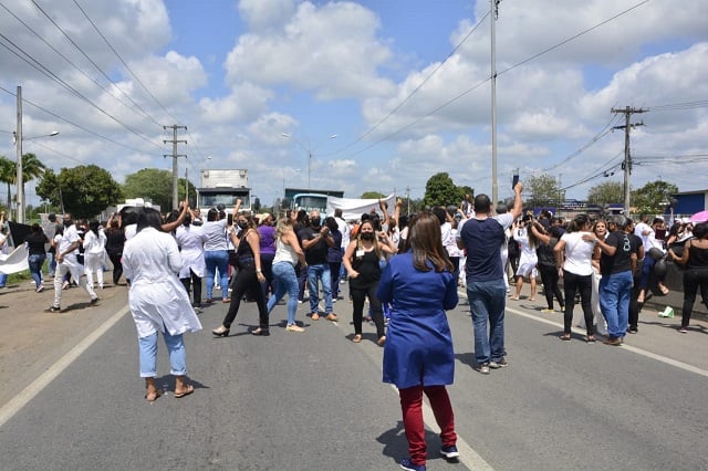 Manifestação da enfermagem pelo piso nacional