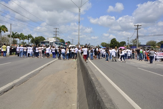 Manifestação da enfermagem pelo piso nacional