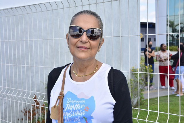 Cristiane Gusmão, representante do SEEB