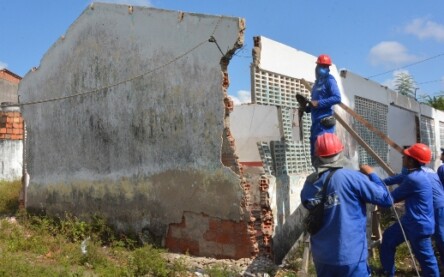 Construção de escola no Tomba_ Foto ACM Secom