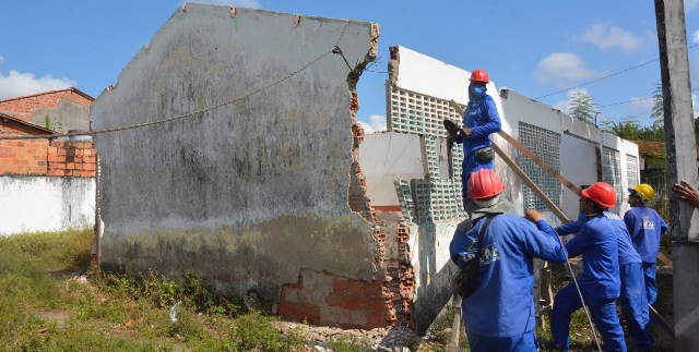 Construção de escola no Tomba_ Foto ACM Secom