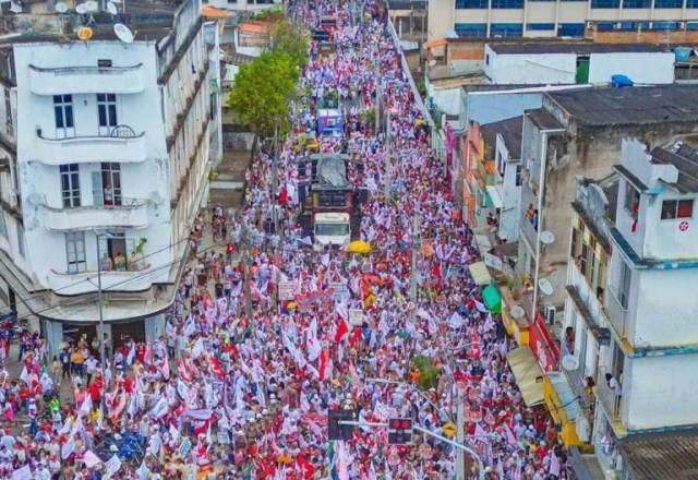 Caminhada do PT em Salvador