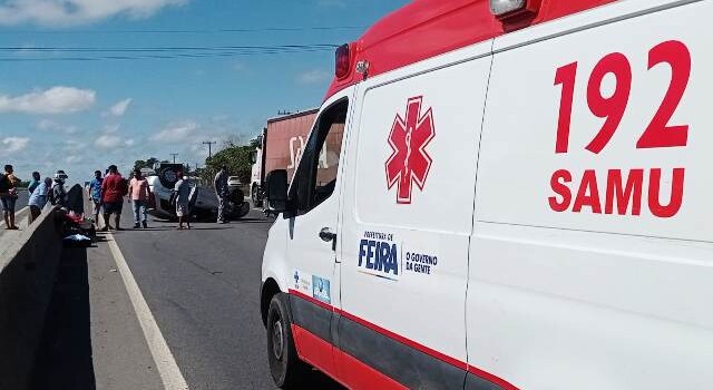 Capotamento na BR 116