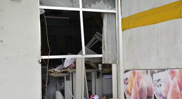 Agência do Banco do Brasil explodida em Irará