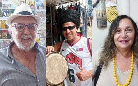 Nordestinos, comerciantes do Mercado de Arte Popular