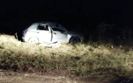Acidente de carro em Anguera