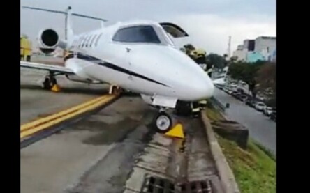Pneu de avião estoura e interdita pista do Aeroporto de Congonhas
