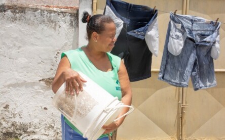 moradora do Distrito de Bonfim de Feira