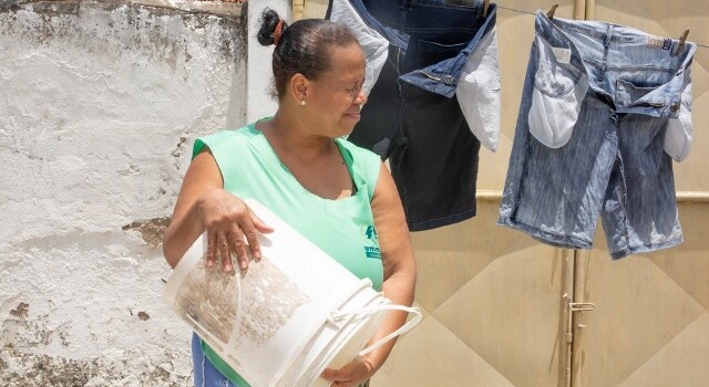 moradora do Distrito de Bonfim de Feira