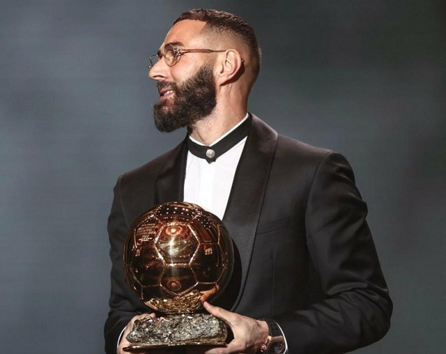 Bola de Ouro 2022: Benzema é melhor jogador do mundo