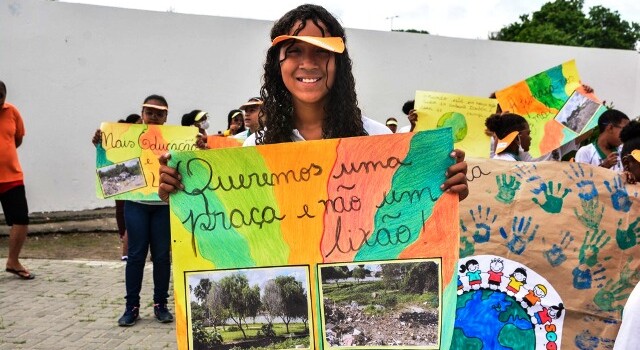 2ª Caminhada contra o Lixo no bairro Irmã Dulce