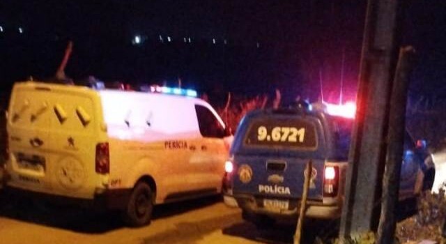 homicídio em são gonçalo dos campos polícia técnica