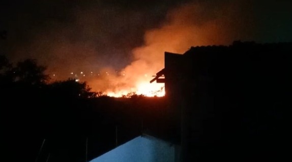 incêndio em vegetação