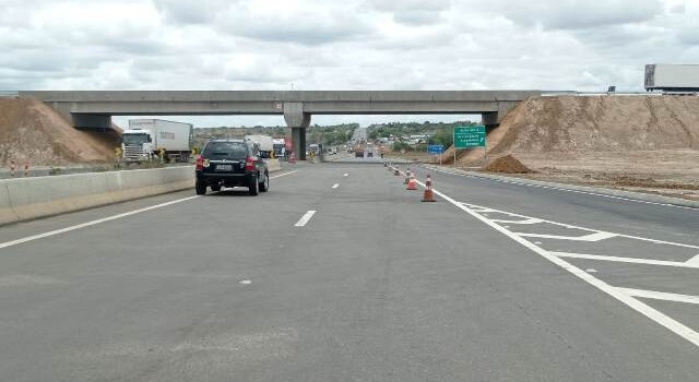 Rodoanel de Feira de Santana viaduto sentido Serrinha
