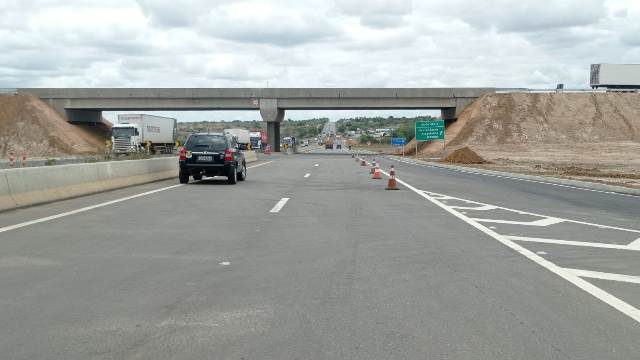 Rodoanel de Feira de Santana viaduto sentido Serrinha