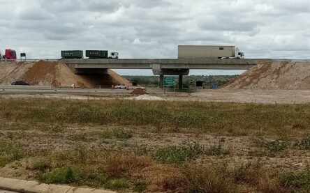 Rodoanel de Feira de Santana próximo à Serrinha