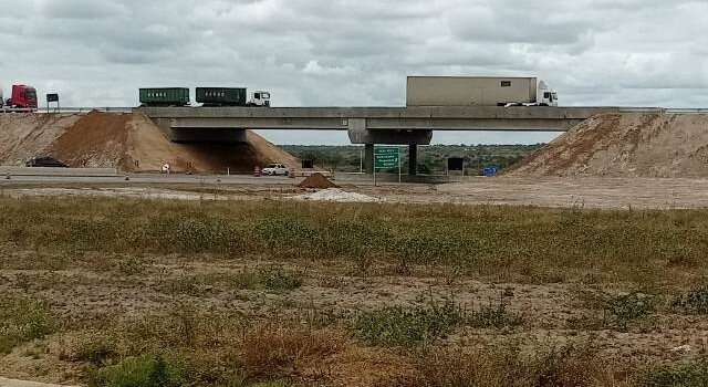Rodoanel de Feira de Santana próximo à Serrinha