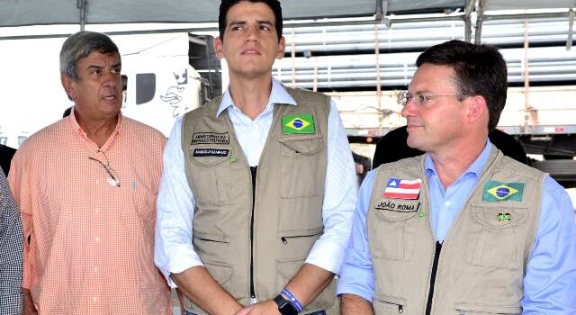 Ministro Marcelo Sampaio e João Roma
