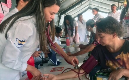 Moradores do Parque Ipê são beneficiados com Ação de Saúde