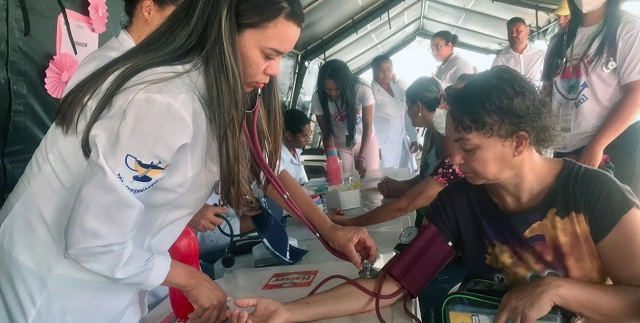 Moradores do Parque Ipê são beneficiados com Ação de Saúde