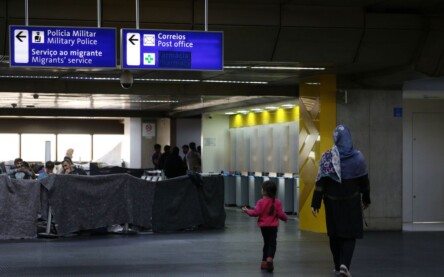 Refugiados Afegãos no Aeroporto de Guarulhos