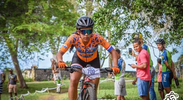 Anna Vitória Vieira vice-campeã brasileira de Ciclismo Cross Country