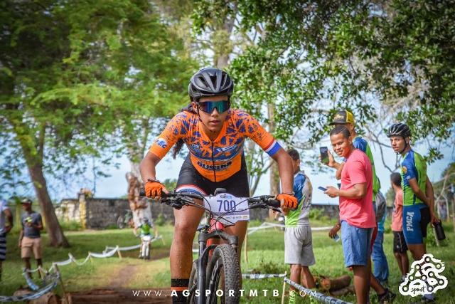 Anna Vitória Vieira vice-campeã brasileira de Ciclismo Cross Country