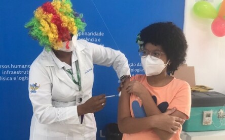 Aplicadas mais de 68 mil doses da vacina contra Covid em crianças este ano