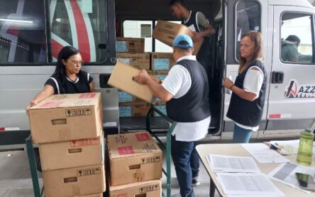 Distribuição das urnas_