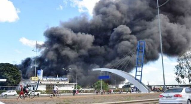 incêndio ônibus na BR-116