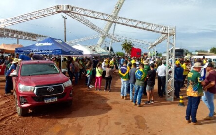 Manifestação em Luís Eduardo Magalhães_Foto Polícia Civil