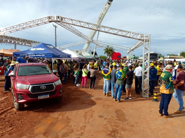 Manifestação em Luís Eduardo Magalhães_Foto Polícia Civil