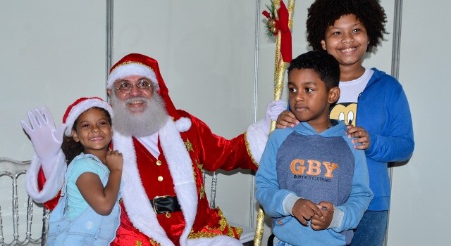 Papai Noel no Boulevard Shopping